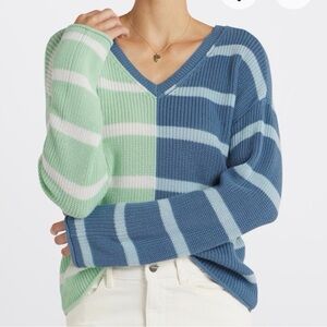 Peace Double V-Neck Sweater